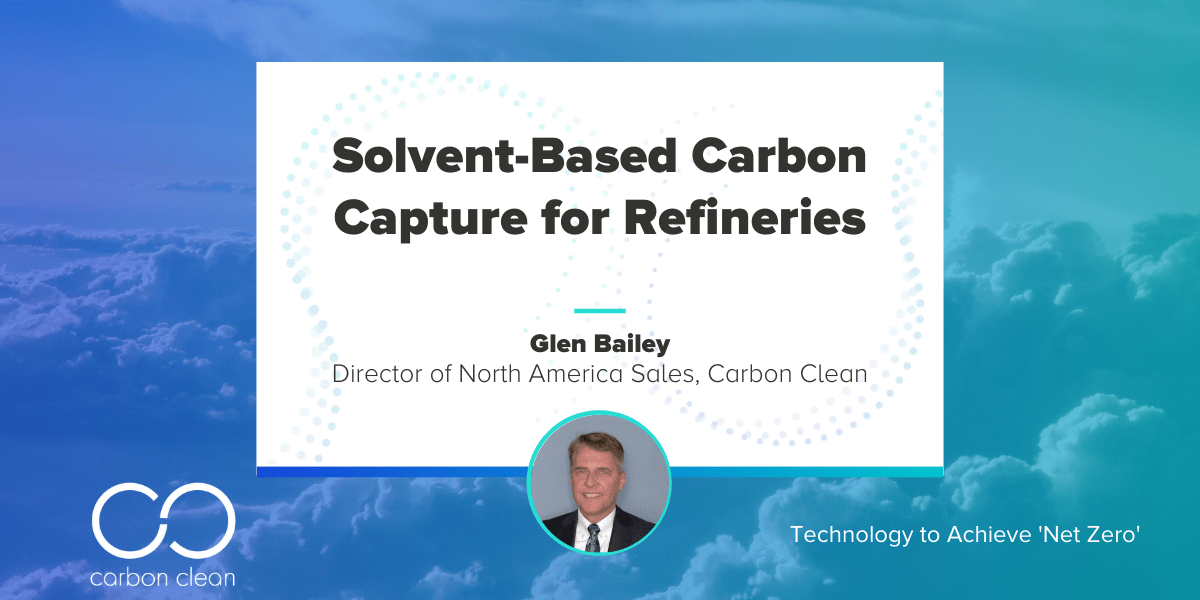 SolventBased Carbon Capture for Refineries